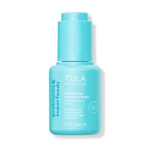 TULA Brightening Treatment Drops Triple Vitamin C Serum 1oz $58 NIB